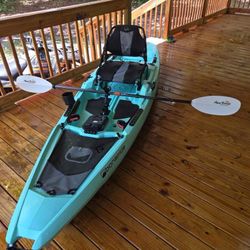 Bonfide-fishing-kayak-with-Fish Finder
