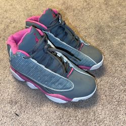 Jordan 13 Cool Grey Fusion Pink 