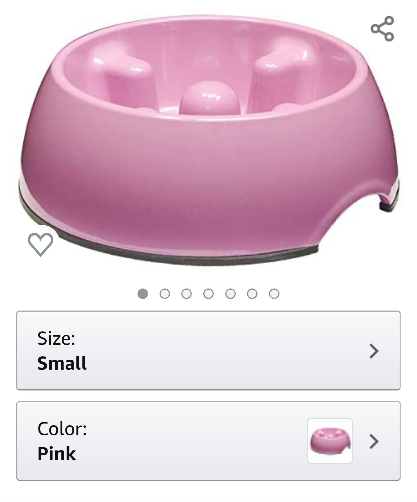 Slow feeder dog bowl