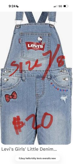 Hello Kitty Overalls