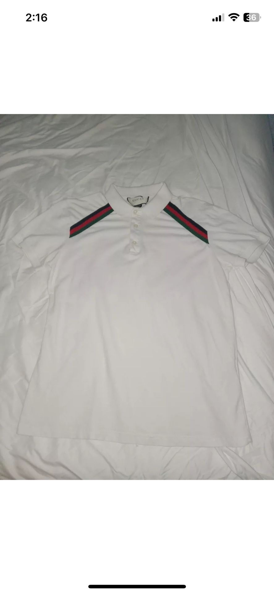 Gucci Boys Sz XL Polo Short Sleeve Shirt
