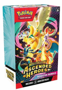 OBO-Pokémon TCG Mega Evolution Ascended Heroes Booster Bundle