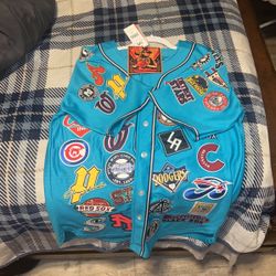 Jersey - Negro league teal collage 