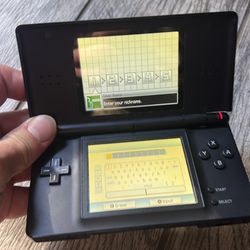 Nintendo DS light black