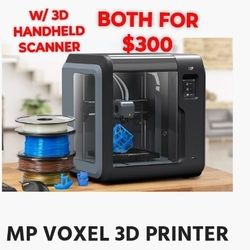 Voxel 3D printer W/ Handheld 3d Scanner
