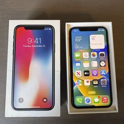 Unlocked iPhone X 64GB (Space Gray) w/ Original Box
