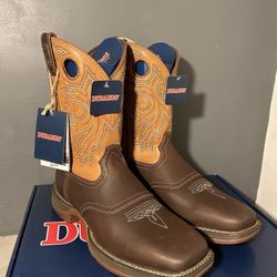 Durango Men's Rebel Saddle Up Square Toe Western Boot Size 12 Brown/Tan bota vaquera  