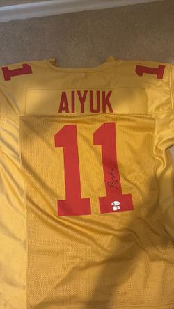 signed brandon ayuik college jersey