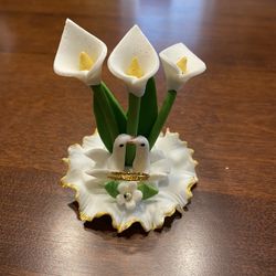 Love Birds Favors With Flowers Set Of 78 Pieces