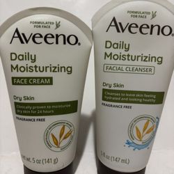Aveeno Facial Bundle (Please Read Post Descriptions)