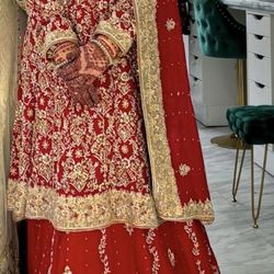 Red Bridal Dress