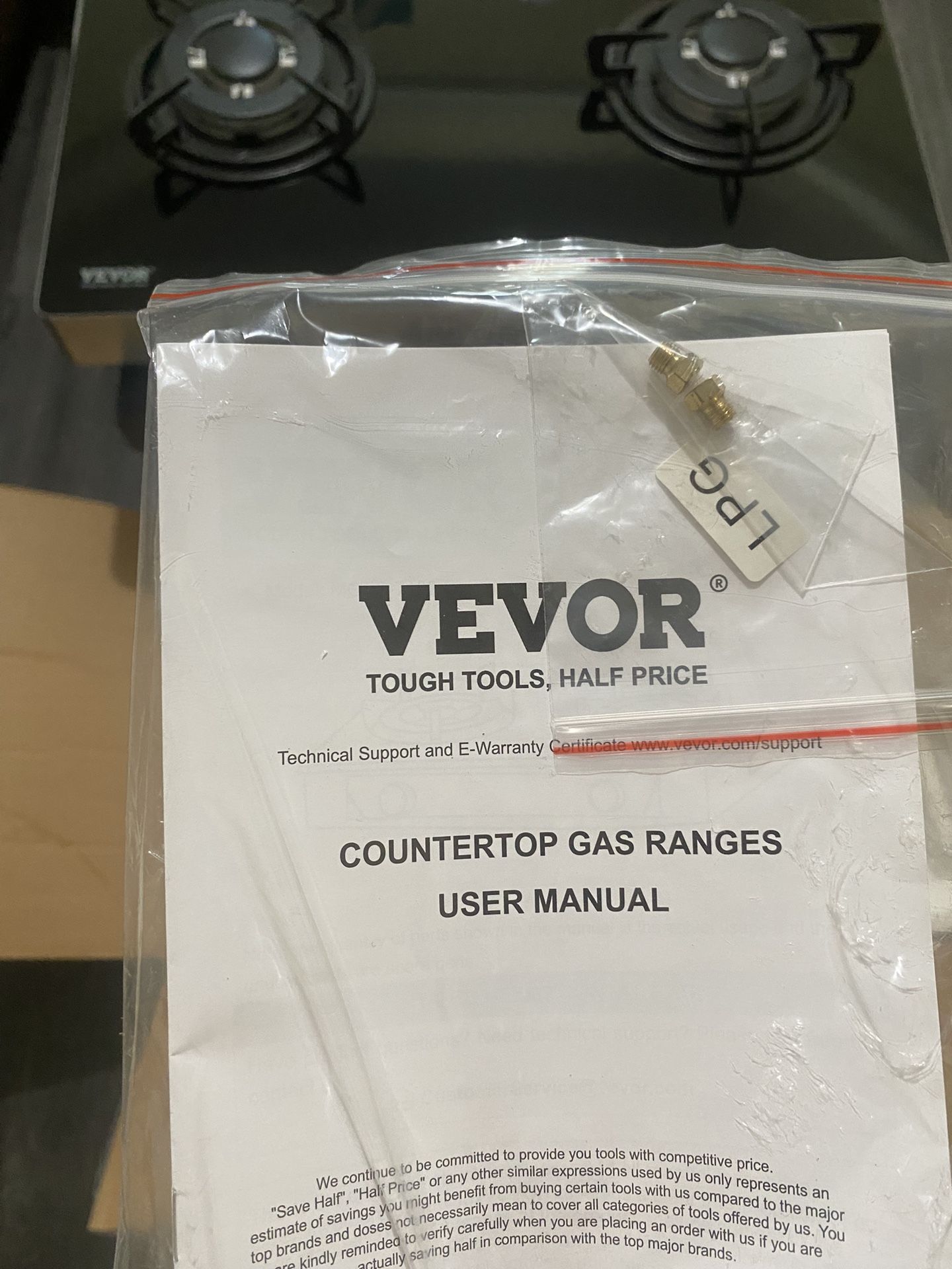 Brand New Open Box VEVOR 28 Outdoor Gas Cooktop – Burners