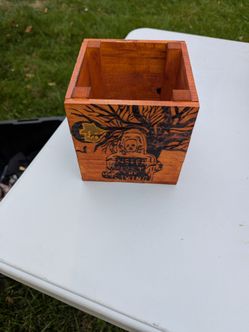Box: Wood burning Art