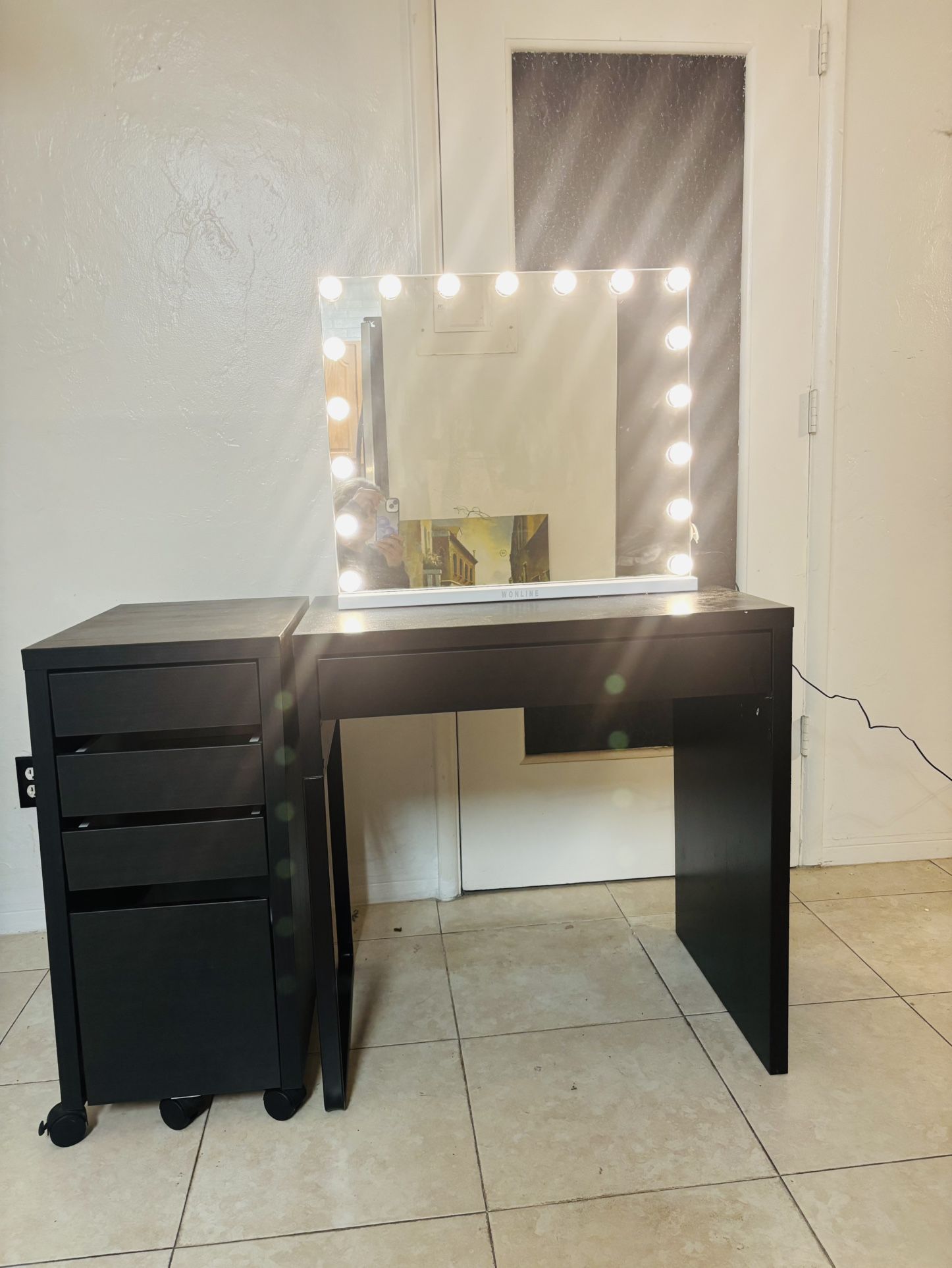 IKEA Desk Drawer An New Vanity Mirror