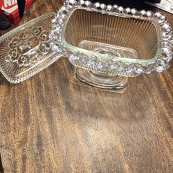 Glass Candy Dish