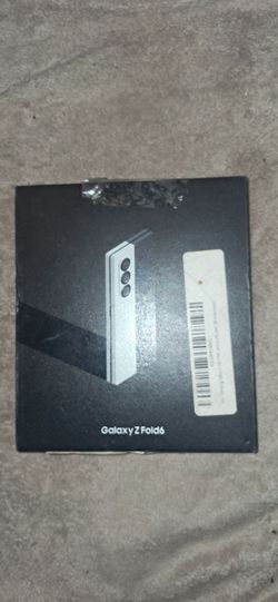 Samsung Z Fold 6 256gb, (Unlocked) New in the Box