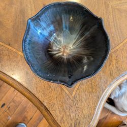 Handmade Peacock Glaze Bowl