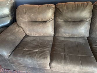 Leather couch