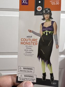 Adult Sexy Witch/Couture Monster