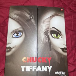 Skullector Chucky and Tiffany Doll 2-Pack brand newwww
