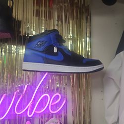 Nike Jordan 1 Reverse Black And Blue 