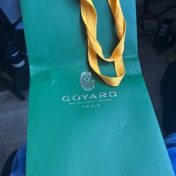 Goyard shopping bag