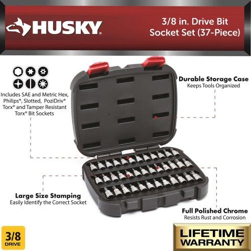 37-piece Bit Socket Set