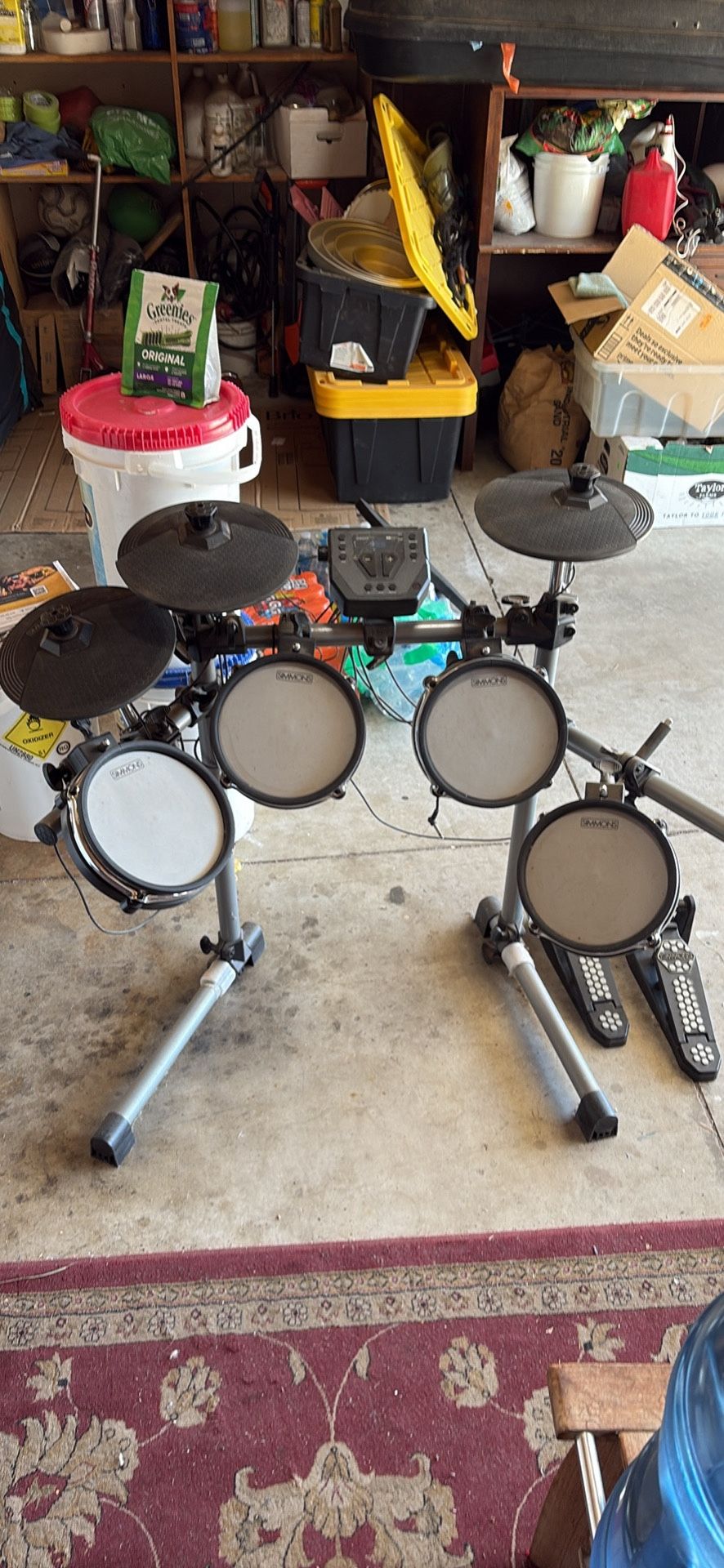 simmons electric drum set