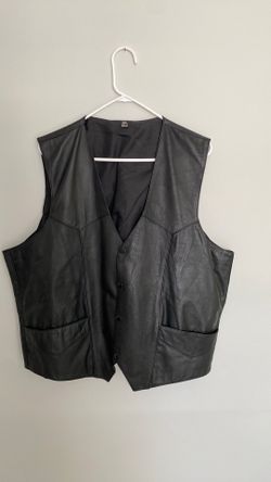 Leather vest men’s size XXL