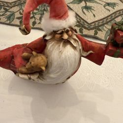 Christmas DELTON Products Corp. Fine Collectibles SANTA CLAUS Figure 8"