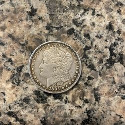 1885 Morgan Silver Dollar Beautiful 