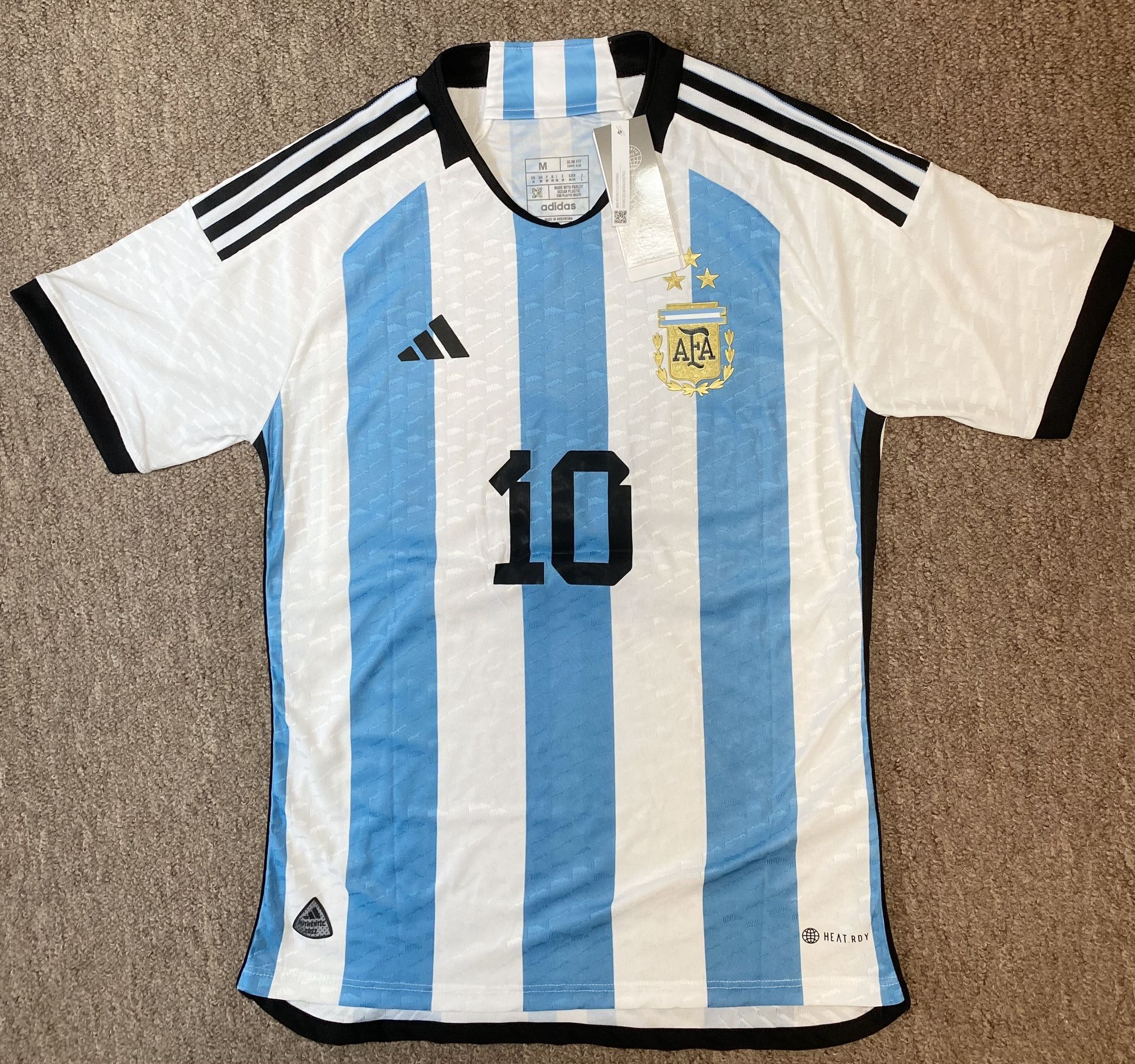 Official Argentina and Lionel Messi jerseys sell out after World Cup