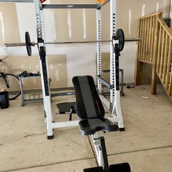 Compact Full Gym Set-up