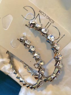 SILVER HOOPS NEW !!!