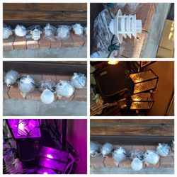 Outdoor Wall Lighting New & Indoors. All Some LED.