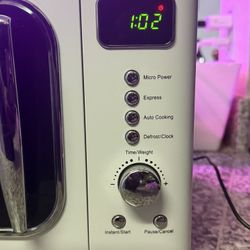 White microwave