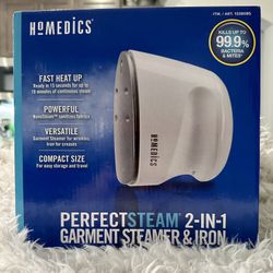 ⭐️💨HomeMedics 2-in-1 Portable Iron And Steamer-Brand New In Box💨⭐️
