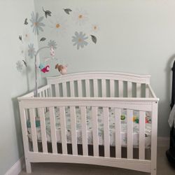 Baby White Crib
