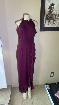 Burgundy Dress