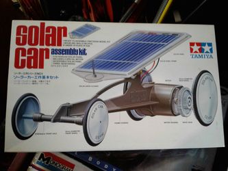 Solar car model kit