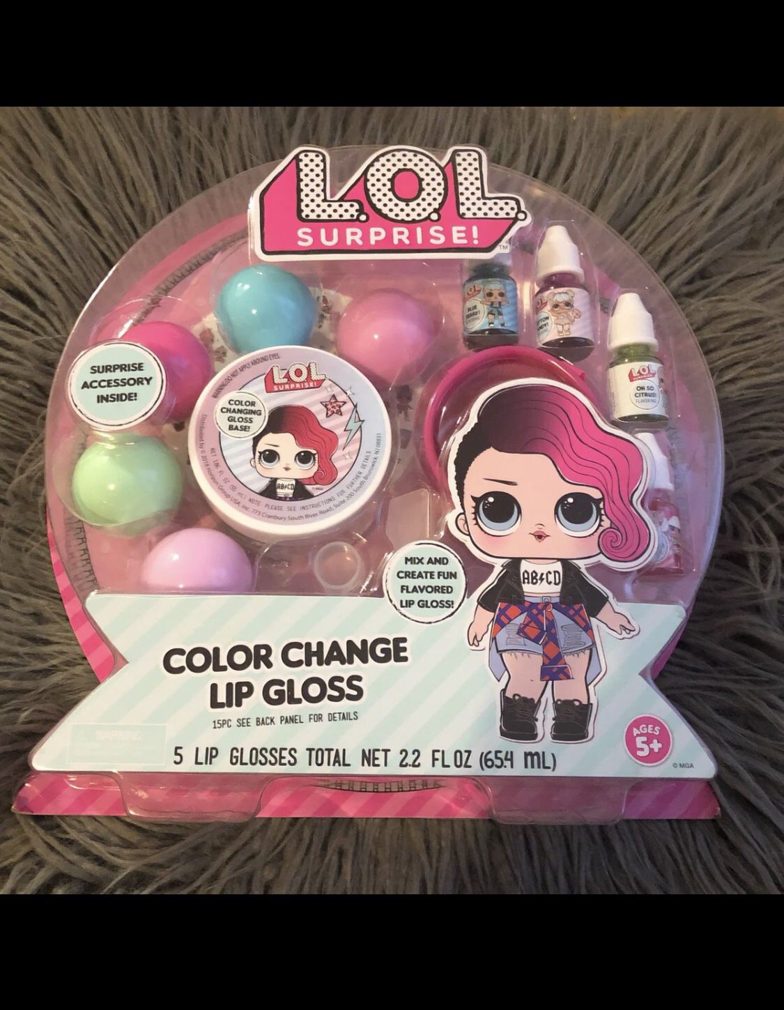 lol surprise dolls Color Change Lip Glos