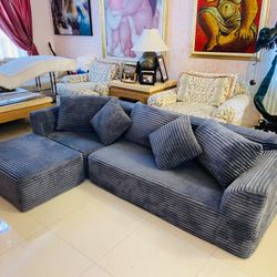 New Gray Sofa