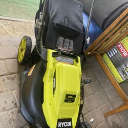 RYOBI 20 in. 13 Amp Electric Walk Behind Lawn Mower