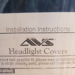 Chevy Headlight Covers