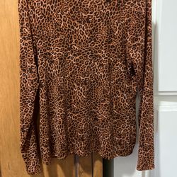 Leopard Blouse 
