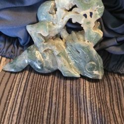 Moss Agate Fairy 