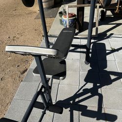 Weight bench press