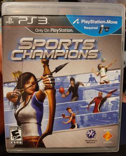 Sports Champions PS3 Game Playstation 3