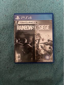 PS4 TOMCLANCY'S RAINBOWs 6 SIEGE