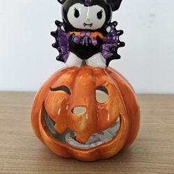 Kuromi Vampire On Pumpkin
